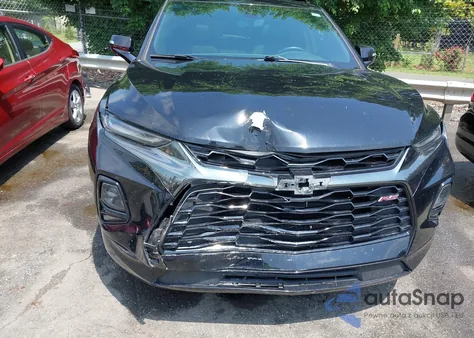2021 Chevrolet Blazer Fwd Rs из США, поврежденный, VIN 3GNKBERSXMS552535